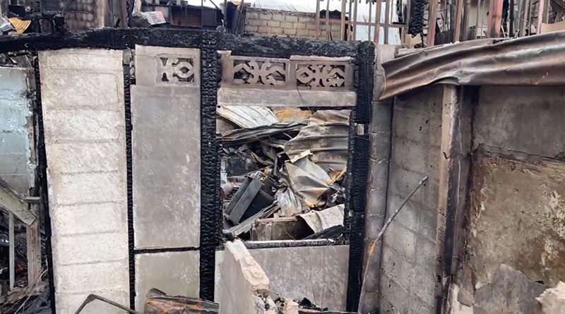 ไฟไหม้ชุมชนบ่อนไก่ ไฟไหม้ชุมชนบ่อนไก่