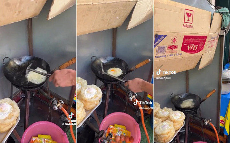 ทอดไข่ดาวยังไง ถึงออกมาฟูสวยได้แบบนี้ ทอดไข่ดาวยังไง ถึงออกมาฟูสวยได้แบบนี้