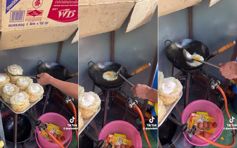 ทอดไข่ดาวยังไง ถึงออกมาฟูสวยได้แบบนี้ ทอดไข่ดาวยังไง ถึงออกมาฟูสวยได้แบบนี้