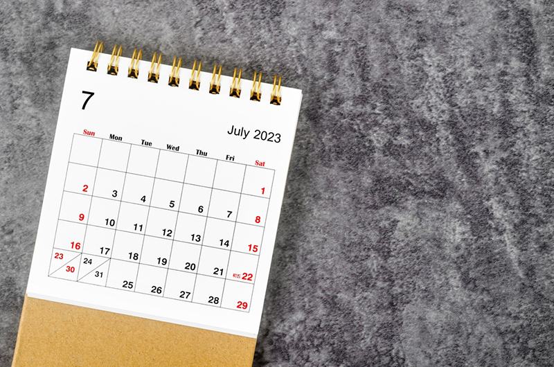 ส่องปฏิทินหยุดยาวกรกฎาคม 2566 ส่องปฏิทินหยุดยาวกรกฎาคม 2566