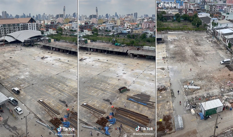 ตลาดนัดรถไฟรัชดาร้านค้าถูกรื้อหรือปิดตำนาน ตลาดนัดรถไฟรัชดาร้านค้าถูกรื้อหรือปิดตำนาน