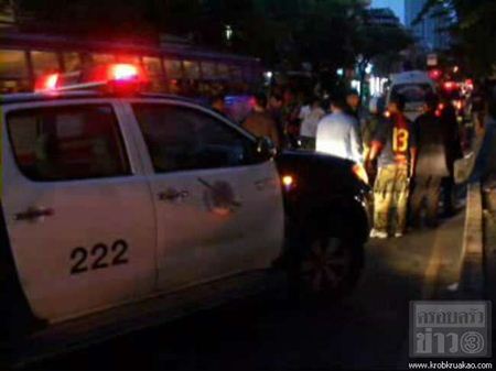 ล้อมจับสปอร์ตดำ ซิ่งชนตำรวจ สน.ทองหล่อ ดับคาถนน