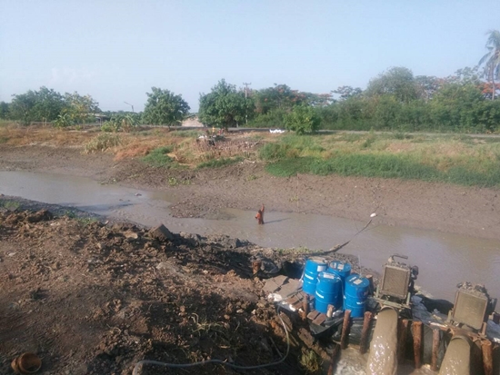 คลองระพีพัฒน์แห้งขอด คลองระพีพัฒน์แห้งขอด