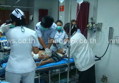 บุญบั้งไฟหนองบัวลำภูเดือด! โจ๋แทงอริดับ 1 ราย