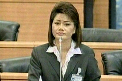 นางสาวรังสิมา รอดรัศมี ส.ส.สมุทรสงคราม พรรคประชาธิปัตย์