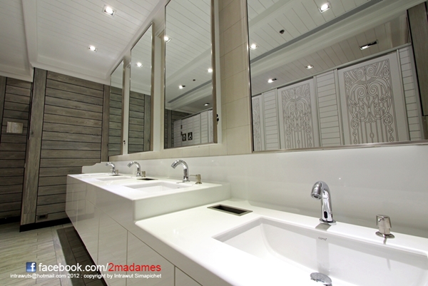 ห้องน้ำโฉมใหม่ สะท้อนความเป็นไทย ในสนามบินสุวรรณภูมิ