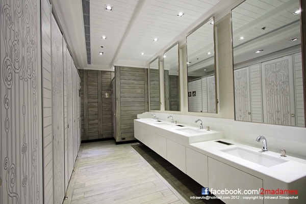 ห้องน้ำโฉมใหม่ สะท้อนความเป็นไทย ในสนามบินสุวรรณภูมิ