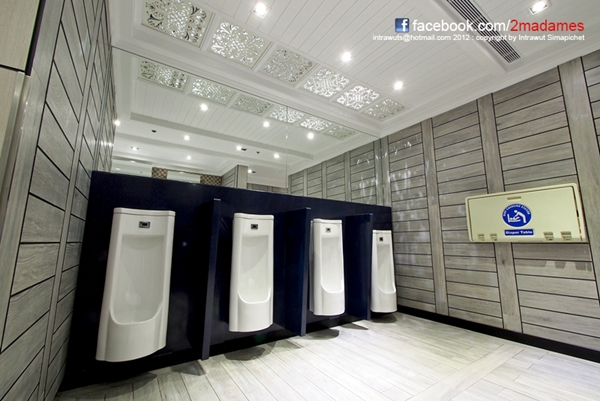 ห้องน้ำโฉมใหม่ สะท้อนความเป็นไทย ในสนามบินสุวรรณภูมิ