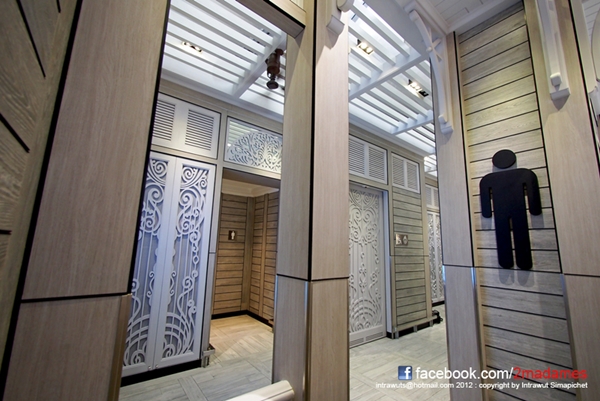 ห้องน้ำโฉมใหม่ สะท้อนความเป็นไทย ในสนามบินสุวรรณภูมิ