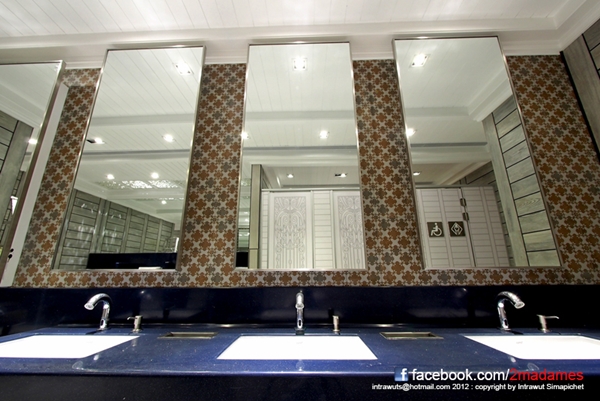 ห้องน้ำโฉมใหม่ สะท้อนความเป็นไทย ในสนามบินสุวรรณภูมิ