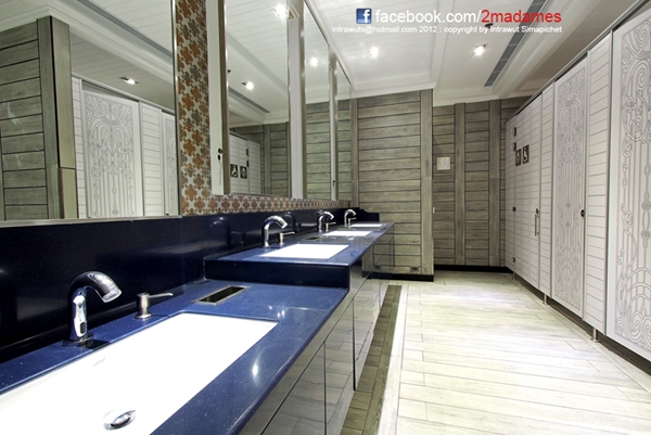 ห้องน้ำโฉมใหม่ สะท้อนความเป็นไทย ในสนามบินสุวรรณภูมิ