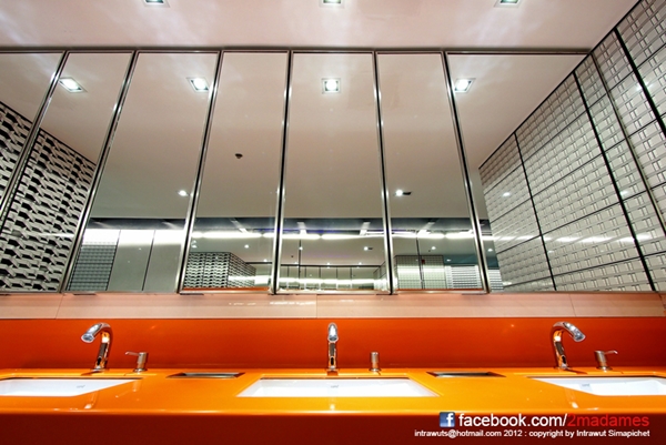 ห้องน้ำโฉมใหม่ สะท้อนความเป็นไทย ในสนามบินสุวรรณภูมิ