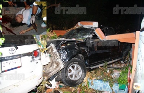 ชายเมาแล้วขับชนพินาศ 5 คันรวด วิน จยย.-ผู้โดยสาร ดับ 2 ศพ ชายเมาแล้วขับชนพินาศ 5 คันรวด วิน จยย.-ผู้โดยสาร ดับ 2 ศพ