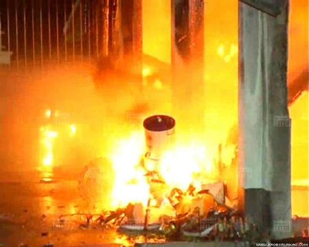 ไฟไหม้วัดบางนางบุญ ปทุมธานี เสียหาย 20 ล้าน