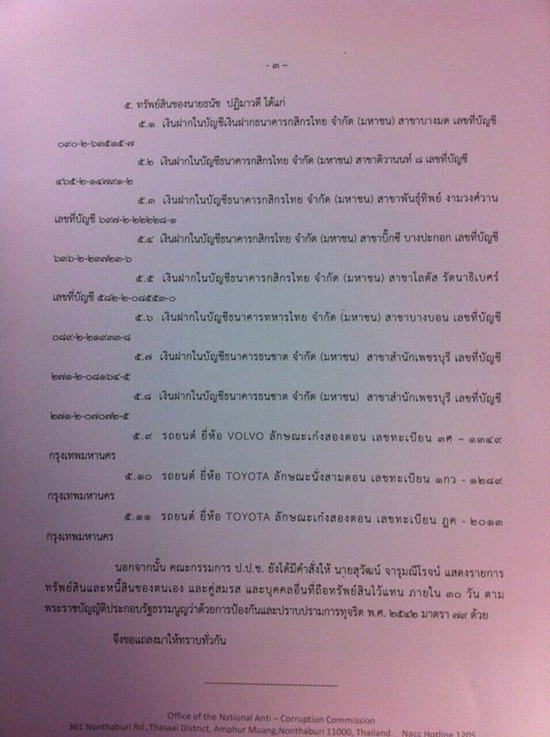 ธาริต เพ็งดิษฐ์ รวยผิดปกติ ป.ป.ช. สั่งอายัดทรัพย์กว่า 40 ล้าน ธาริต เพ็งดิษฐ์ รวยผิดปกติ ป.ป.ช. สั่งอายัดทรัพย์กว่า 40 ล้าน
