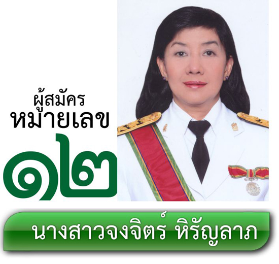 เบอร์ 12 ศ.ดร.จงจิตร์ หิรัญลาภ