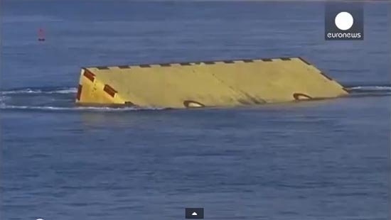 อิตาลีโชว์กำแพงกันน้ำท่วมเวนิส อิตาลีโชว์กำแพงกันน้ำท่วมเวนิส