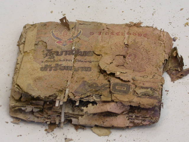 เปื่อยติดกันเป็นปึก เปื่อยติดกันเป็นปึก