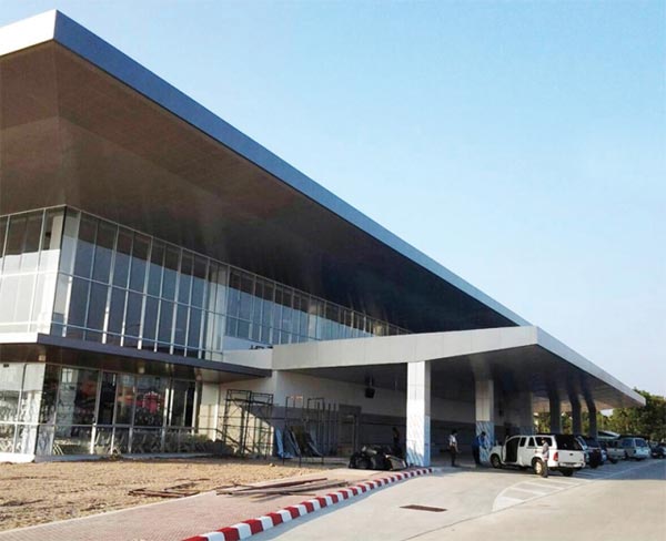 สนามบินน่านผุดอาคารผู้โดยสารหลังใหม่ พร้อมเปิดใช้ 19 พ.ค. 57 สนามบินน่านผุดอาคารผู้โดยสารหลังใหม่ พร้อมเปิดใช้ 19 พ.ค. 57