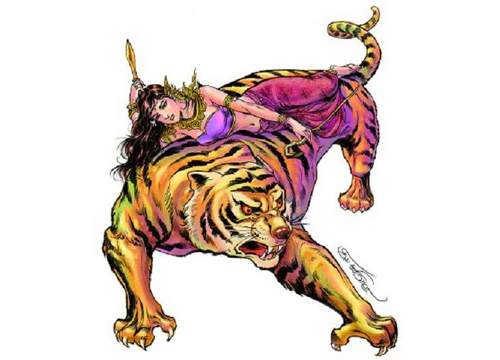 นางสงกรานต์ 2557 โคราคะเทวี มือถือมีด ทำนายประเทศจะทุกข์ยาก นางสงกรานต์ 2557 โคราคะเทวี มือถือมีด ทำนายประเทศจะทุกข์ยาก