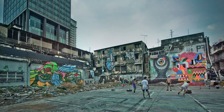 ตั้ม MMFK ผลงานกราฟิตี้ ชิ้นใหญ่ที่สุด ถูกวาดทับแล้ว ตั้ม MMFK ผลงานกราฟิตี้ ชิ้นใหญ่ที่สุด ถูกวาดทับแล้ว