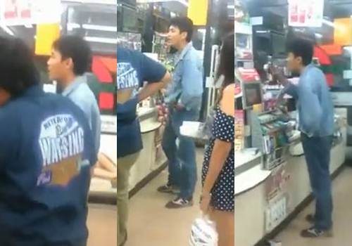 ชายเมากร่าง ด่า-ท้าต่อยพนักงานหญิงเซเว่น ฉุนไม่ขายเบียร์ตอนตี 3 ชายเมากร่าง ด่า-ท้าต่อยพนักงานหญิงเซเว่น ฉุนไม่ขายเบียร์ตอนตี 3