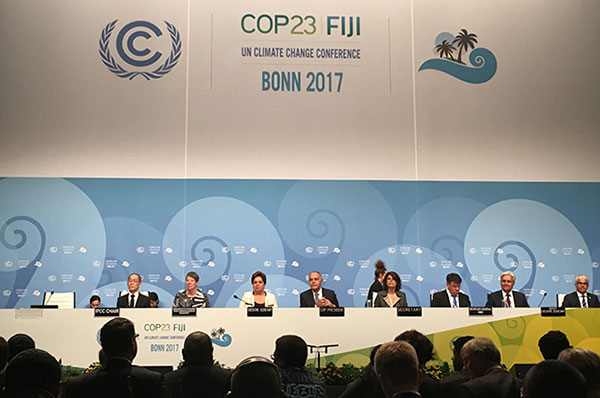 ประชุมโลกร้อน COP23 ประชุมโลกร้อน COP23