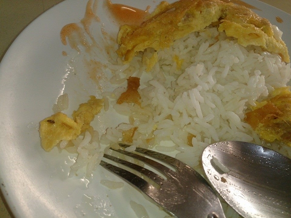 โรงอาหาร ม.ดัง ย่านท่าพระจันทร์ แมลงสาบอยู่ในข้าวเพียบ โรงอาหาร ม.ดัง ย่านท่าพระจันทร์ แมลงสาบอยู่ในข้าวเพียบ