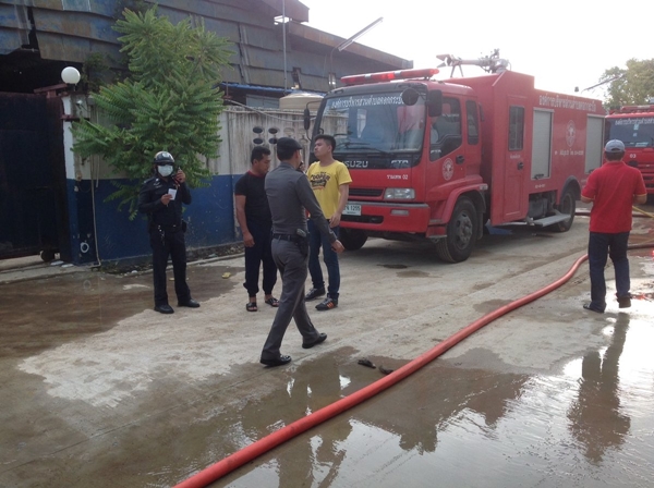 ไฟไหม้โรงงานพลาสติกสมุทรสาคร ไฟไหม้โรงงานพลาสติกสมุทรสาคร