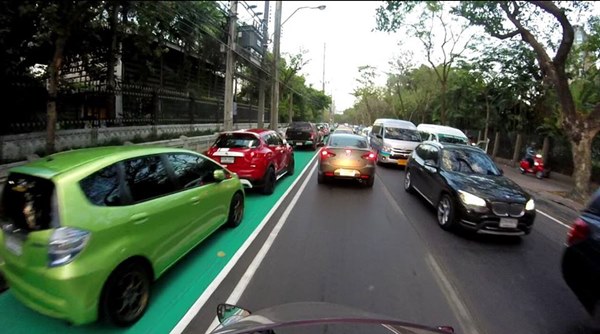 ทางจักรยานใหม่ย่านจตุจักร ทางจักรยานใหม่ย่านจตุจักร