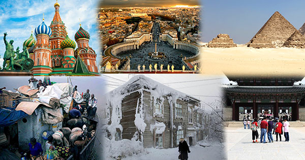 เปิด 15 ประเทศที่เป็น ที่สุดในโลก เปิด 15 ประเทศที่เป็น ที่สุดในโลก