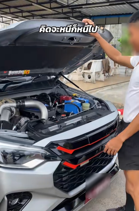 สภ.คลองหอยโข่ง อวดกระบะตัวแรง สภ.คลองหอยโข่ง อวดกระบะตัวแรง