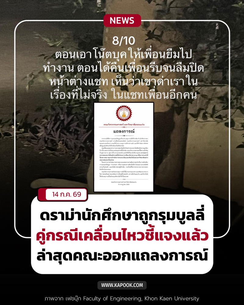 ดราม่านักศึกษา มข. ดราม่านักศึกษา มข.