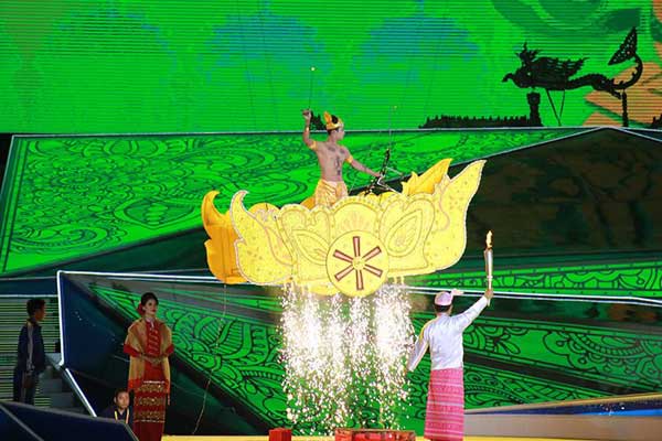 รูปภาพพิธีเปิดซีเกมส์ 2013 รูปภาพพิธีเปิดซีเกมส์ 2013