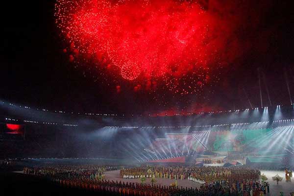 รูปภาพพิธีเปิดซีเกมส์ 2013 รูปภาพพิธีเปิดซีเกมส์ 2013