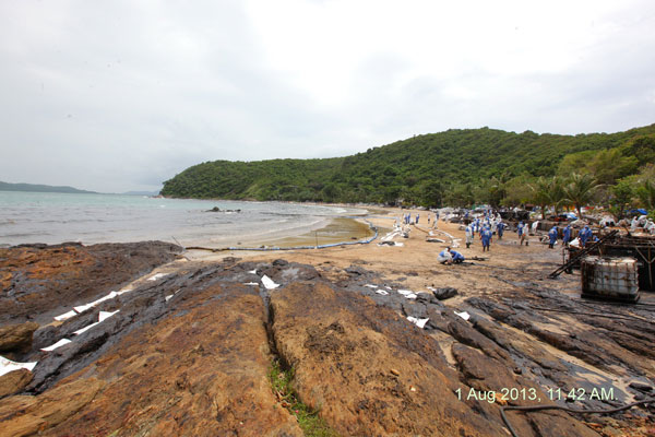 ปตท. แถลงขอโทษ เหตุน้ำมันรั่ว ระยอง กระทบเกาะเสม็ด ปตท. แถลงขอโทษ เหตุน้ำมันรั่ว ระยอง กระทบเกาะเสม็ด