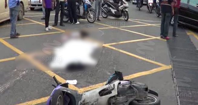 นักศึกษา ม.เกษตร ศรีราชา ถูกรถ 18 ล้อ นักศึกษา ม.เกษตร ศรีราชา ถูกรถ 18 ล้อ