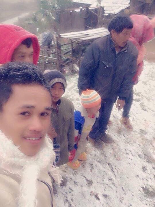 หิมะตกที่ลาว หิมะตกที่ลาว