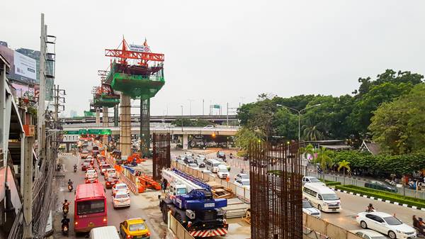 เส้นทางเลี่ยงจุดสร้างรถไฟฟ้า เส้นทางเลี่ยงจุดสร้างรถไฟฟ้า