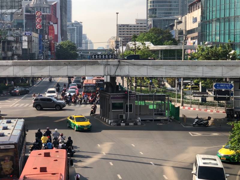 ป้อมตำรวจแยกประตูน้ำ ป้อมตำรวจแยกประตูน้ำ