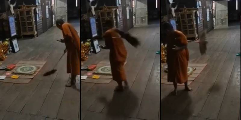 พระกวาดพื้น พระกวาดพื้น