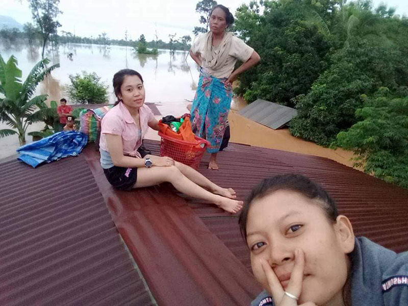 น้ำท่วมลาว น้ำท่วมลาว