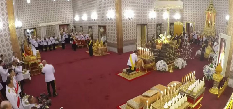 พิธีธรรมสวดพระอภิธรรมพระบรมศพ สมเด็จพระบรมราชชนนีพันปีหลวง พิธีธรรมสวดพระอภิธรรมพระบรมศพ สมเด็จพระบรมราชชนนีพันปีหลวง