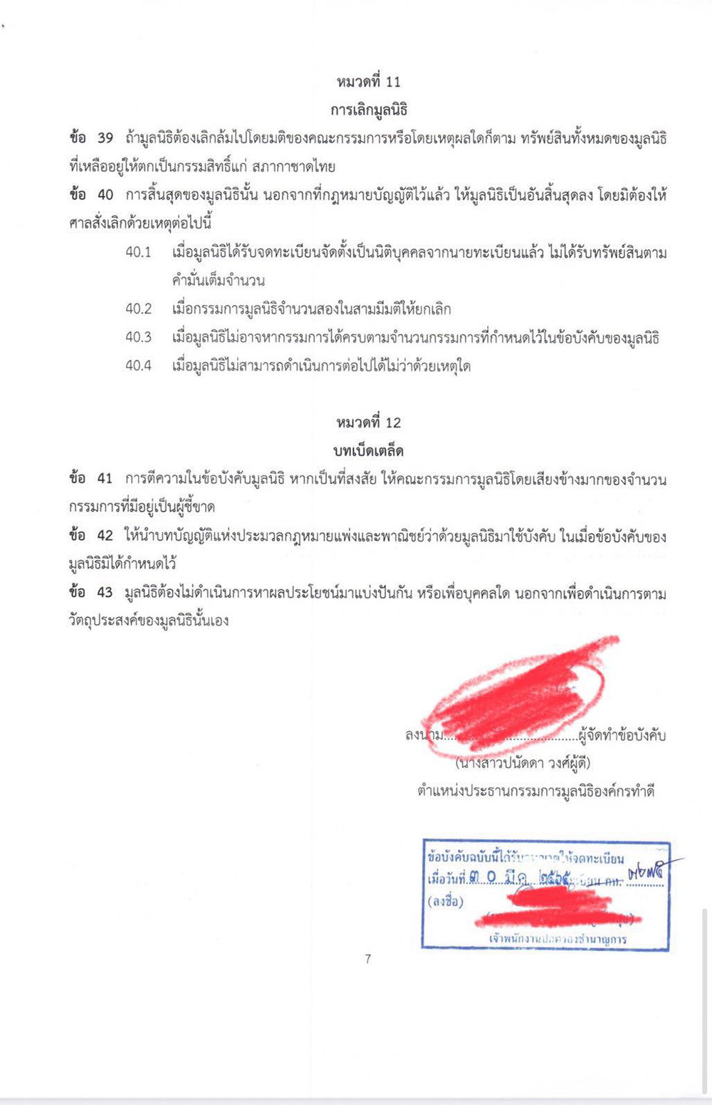 มูลนิธิองค์กรทำดี มูลนิธิองค์กรทำดี