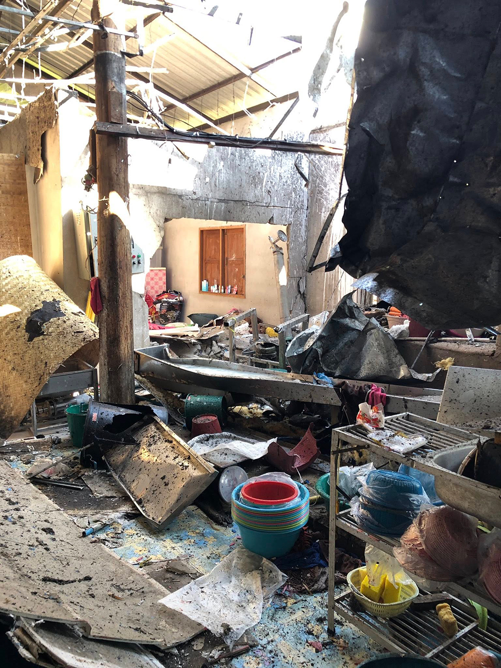 โรงงานขนมจีนระเบิด โรงงานขนมจีนระเบิด