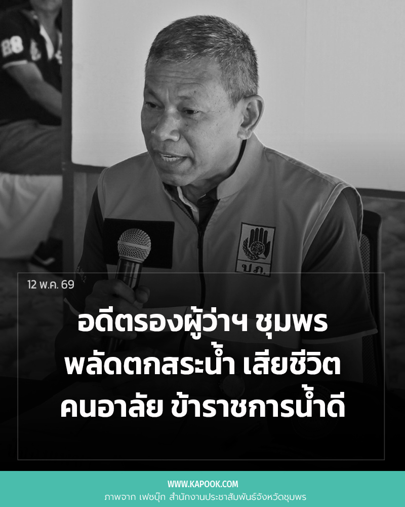 สมพร ปัจฉิมเพ็ชร อดีตรองผู้ว่าราชการจังหวัดชุมพร สมพร ปัจฉิมเพ็ชร อดีตรองผู้ว่าราชการจังหวัดชุมพร