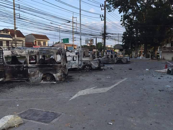 เผาโรงพักถลาง เผาโรงพักถลาง