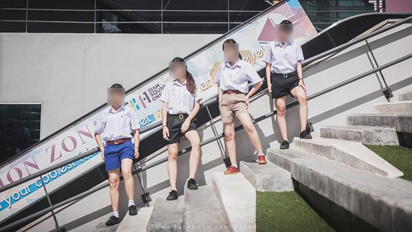 ช่างภาพ แจงดราม่า 4 สาวแต่งชุดนักเรียนชายล้วน ช่างภาพ แจงดราม่า 4 สาวแต่งชุดนักเรียนชายล้วน