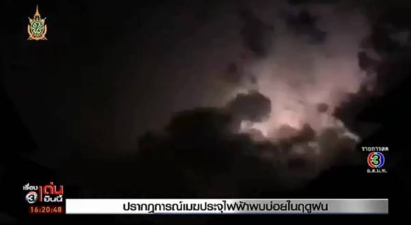 ปรากฏการณ์ฟ้าแลบถี่ ๆ ช่วงฤดูฝน แต่ไม่ได้ยินเสียงฟ้าร้อง เกิดจากอะไร ปรากฏการณ์ฟ้าแลบถี่ ๆ ช่วงฤดูฝน แต่ไม่ได้ยินเสียงฟ้าร้อง เกิดจากอะไร