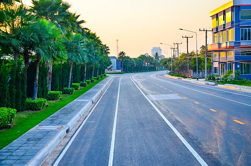 ถนนเชื่อมชลบุรี พัทยา ถนนเชื่อมชลบุรี พัทยา